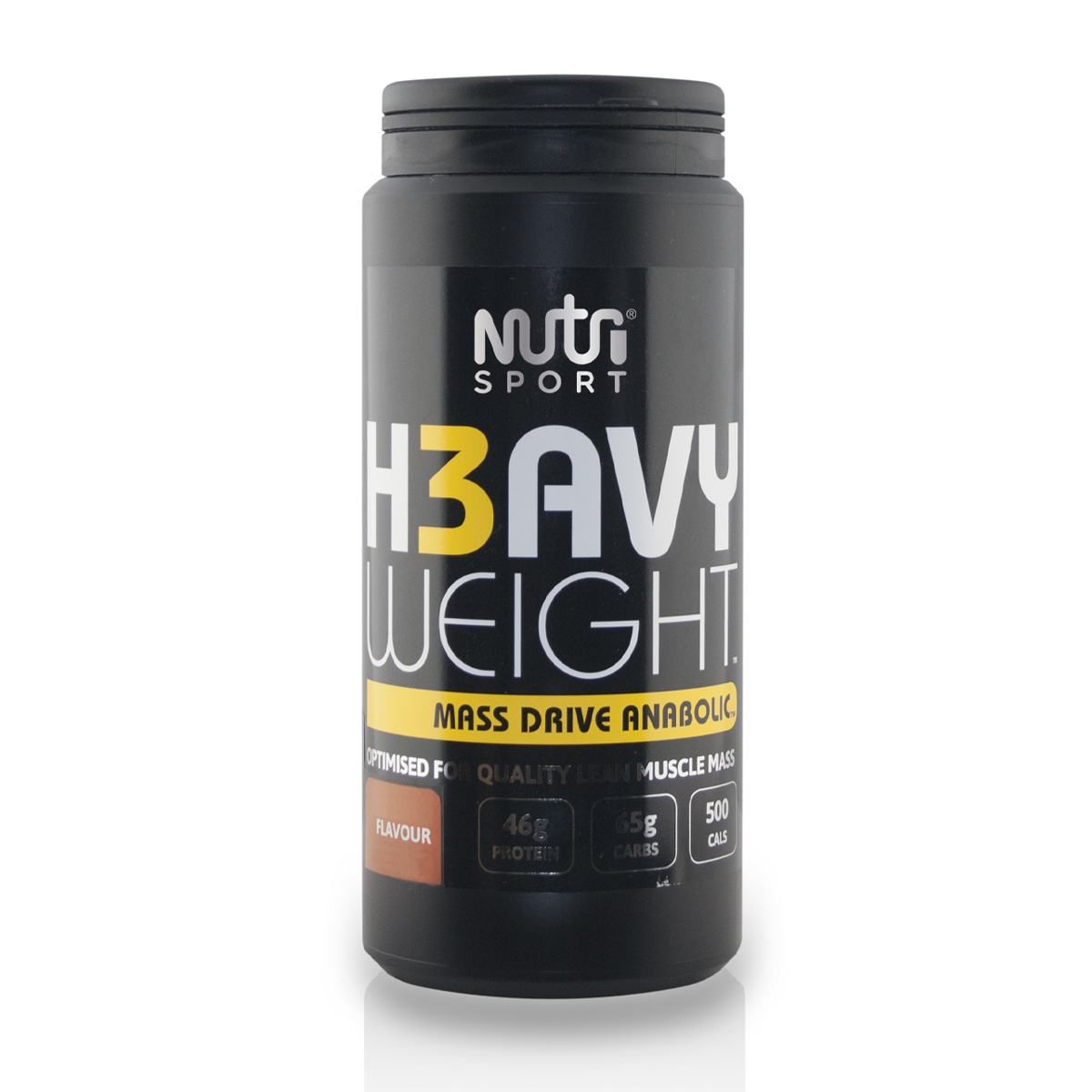 NutriSport Raspberry H3avyweight Mass Drive Anabolic 500g - Out of Date